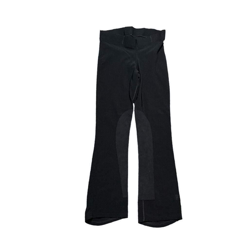 KERRITS Microcord Knee Patch Riding Tight Pant Black Size Large